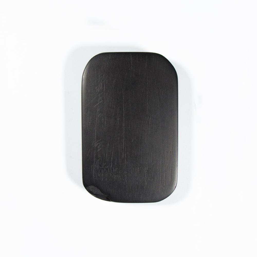 和硯 [雨畑硯天然形] 　二五度の画像