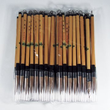 書道筆 大筆 [梅] 50本セット　太筆 飛雲 Φ11×50mm 馬 羊 【送料無料】の画像