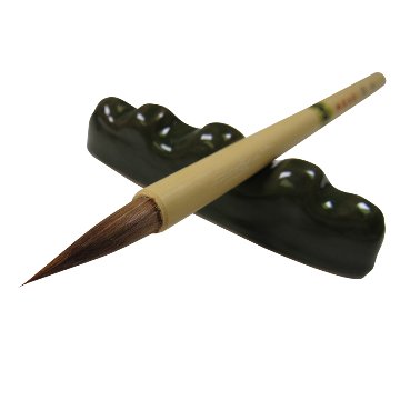 書道筆 小筆 [千秋] 50本セット 細筆 Φ6×26mm 馬 【送料無料】の画像