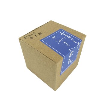 風鈴 ガラス風鈴 手作り風鈴 蒔絵仕上げ[ぎやまん匠風鈴]富士桜　さくら　富士山　R-300の画像