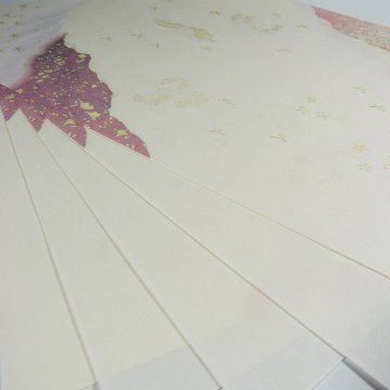 料紙 [新 きりつぎ] 中字用 半紙判 P＝50枚の画像
