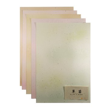 料紙 [草笛] 半懐紙判 冊=50枚 細字かな 中字かな 絹目加工の画像