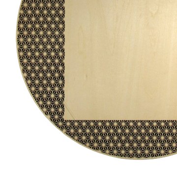組子調色紙掛 [まる] 全16種類の画像