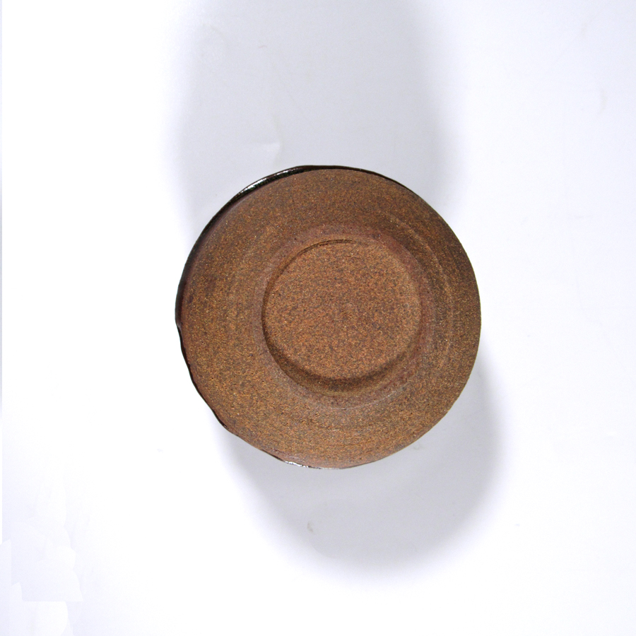 書道 水差し 水滴 アメ釉 飴釉（あめゆう）陶磁器【現品限り】の画像