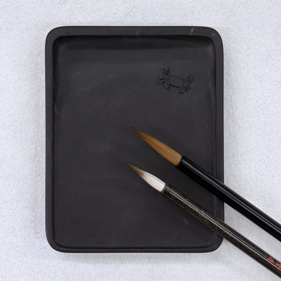 烏城彫　高級書道セット（備前蝶・鳳凰・福）の画像