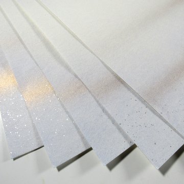 京の仮名料紙 かな料紙 [聖(ひじり)] 清書用半懐紙 青色系 5枚入 雲母振 仮名料紙 料紙の画像