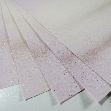 京の仮名料紙 かな料紙 [聖(ひじり)] 清書用半懐紙 紫色系 5枚入 雲母振 仮名料紙 料紙の画像