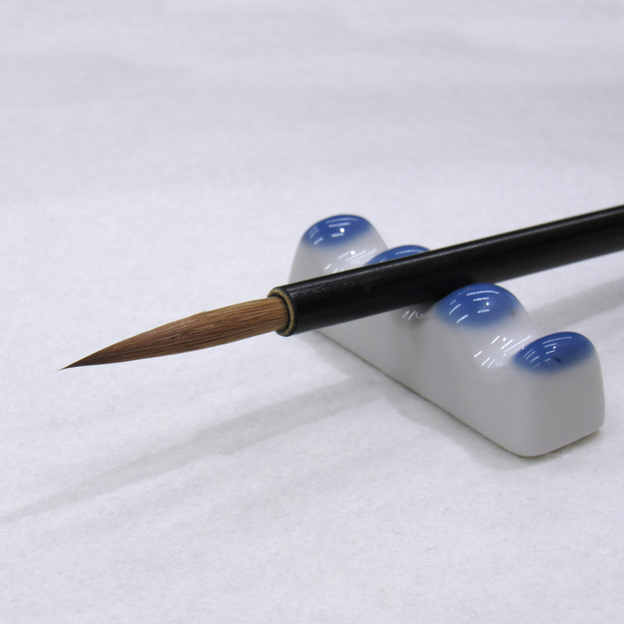 書道筆 小筆 [おおみわ] 中 Φ5×34mm 鼬の画像