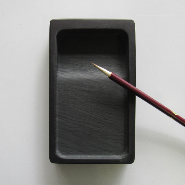 【ワケあり】書道筆 小筆 [あさつゆ] 小 0.45×2.3cm 猫毛【2026年7・8月西の日】の画像