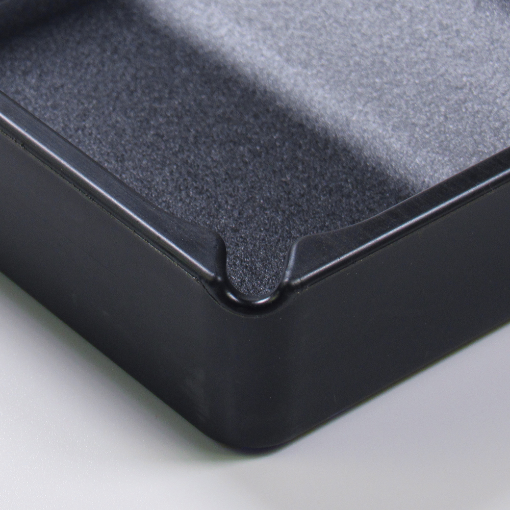 硯 セラミック 両面硯 四五平 軽量の画像