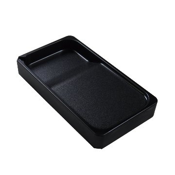 硯 セラミック 両面硯 四五平 軽量の画像