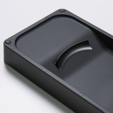 硯 セラミック 両面硯 四五平 軽量の画像