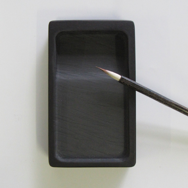 書道筆 小筆 [秀麗] 0.6×2.5㎝ 鼬 紫毫の画像