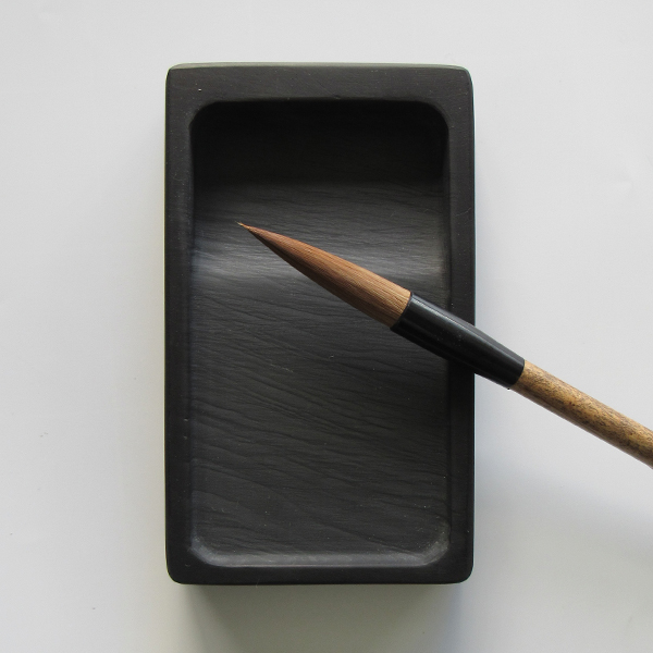 書道筆 大筆 [佳心] 飛雲 大 1.1×4.8cm 鼬 馬の画像