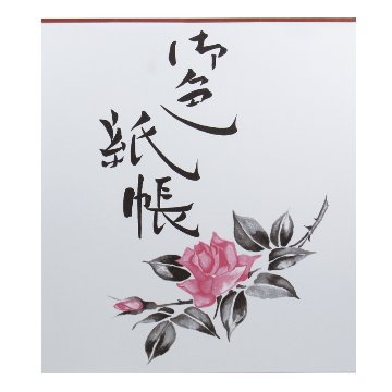 大色紙[画仙練習帳]白　15枚綴の画像