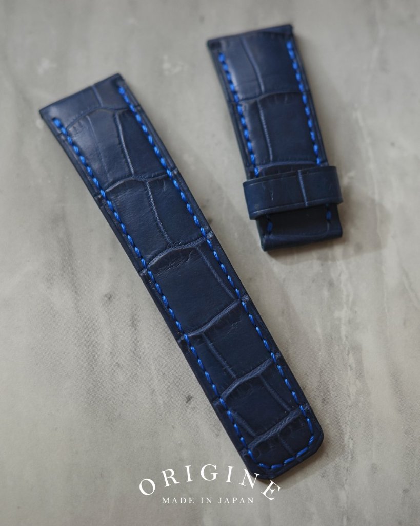 「パターンオーダー」 クロコダイルストラップの画像