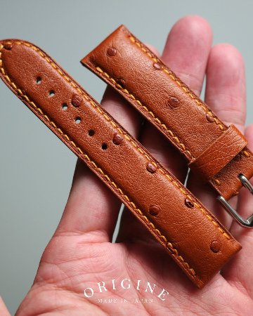「パターンオーダー」 オーストリッチストラップの画像