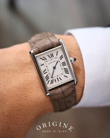 「カスタムオーダー」 ヌバックアリゲーターストラップの画像