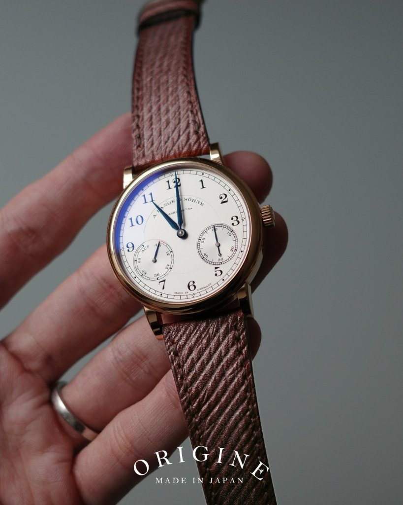 「カスタムオーダー」 ロシアンカーフストラップの画像