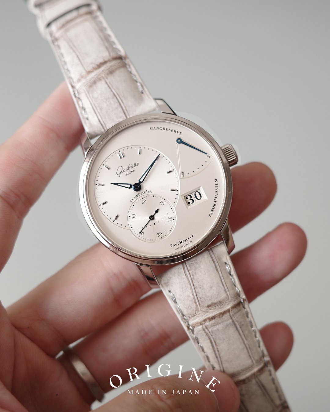 「パターンオーダー」 ヒマラヤクロコダイルストラップの画像