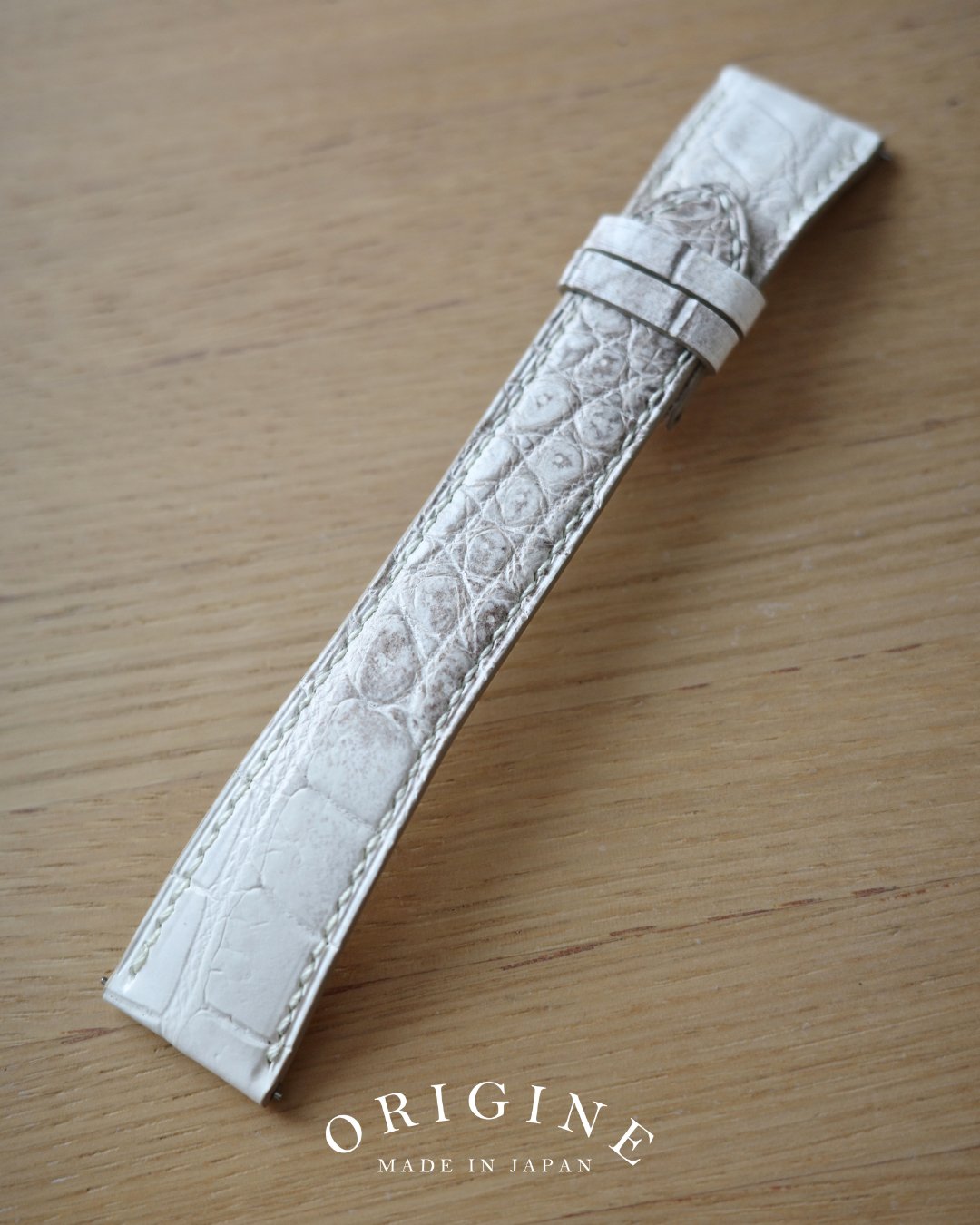 「カスタムオーダー」 ヒマラヤクロコダイルストラップの画像