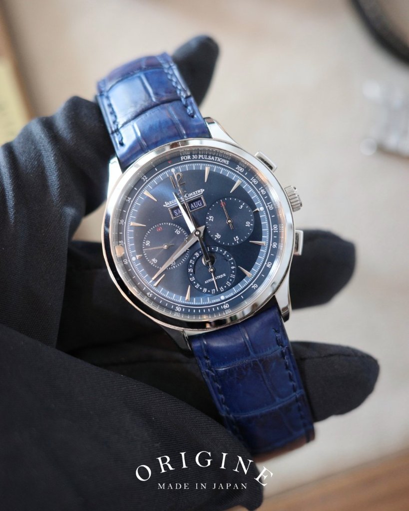 「カスタムオーダー」 藍染クロコダイルストラップの画像