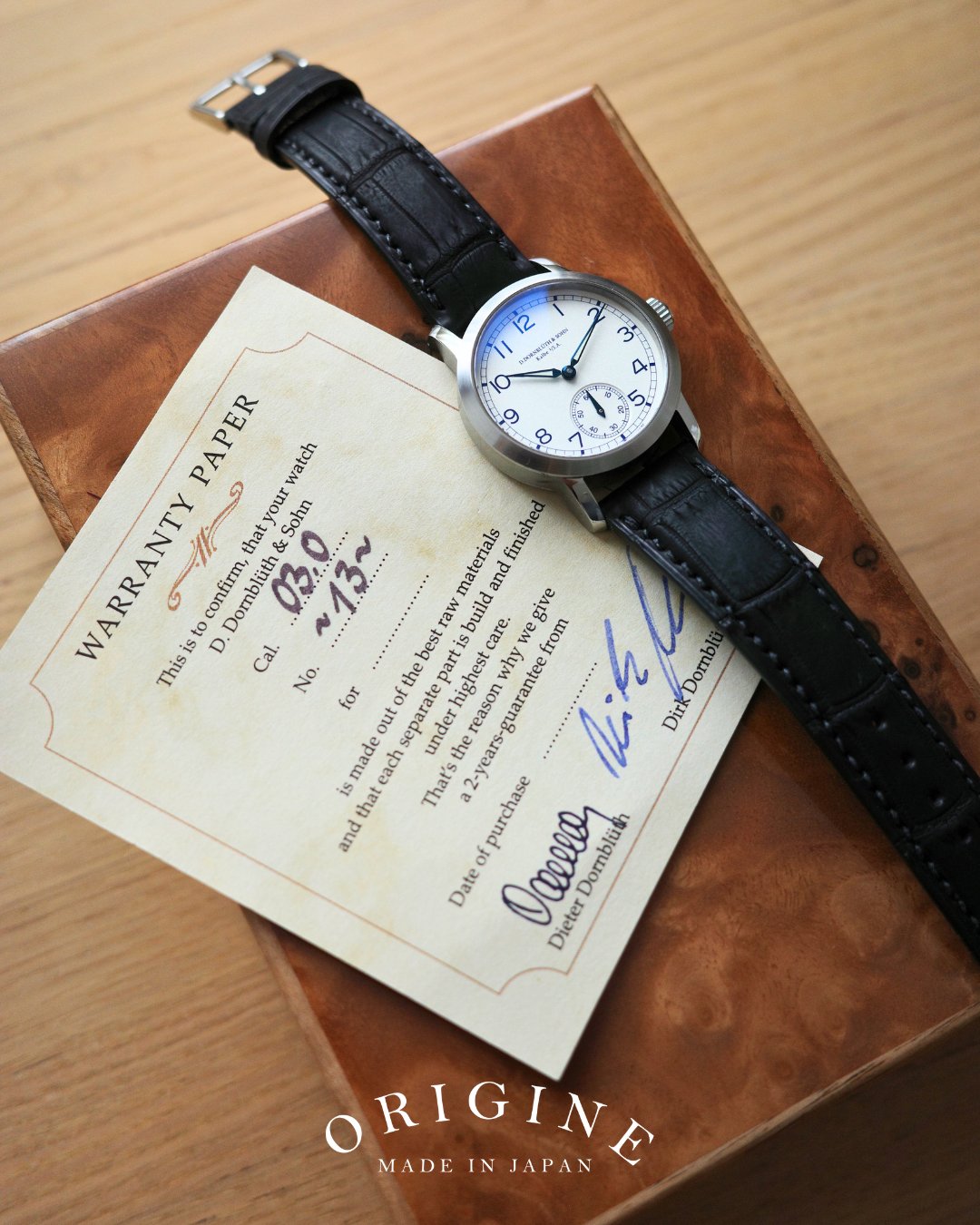 「カスタムオーダー」 バレニアクロコダイルストラップの画像