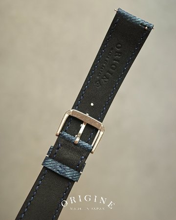 「カスタムオーダー」 デニムレザーストラップの画像