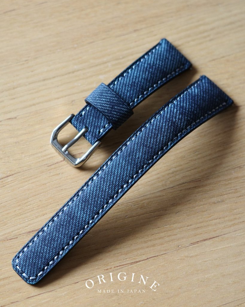 「パターンオーダー」 デニムレザーストラップの画像