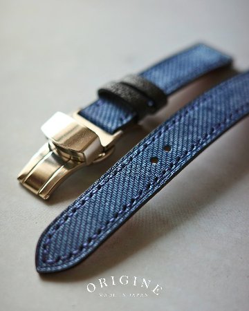 「パターンオーダー」 デニムレザーストラップの画像