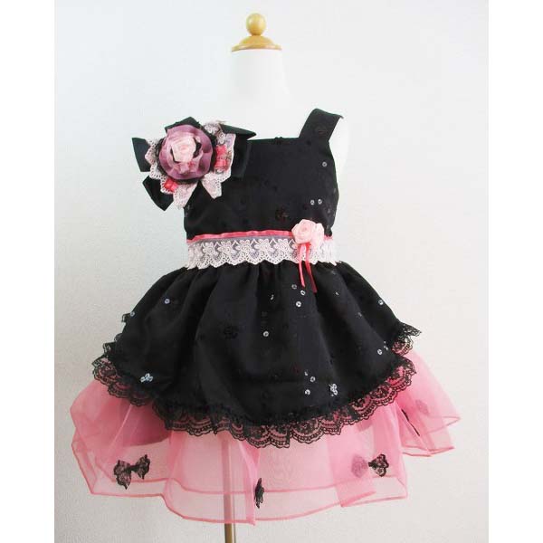 スパンコール付きサンドレス110の画像