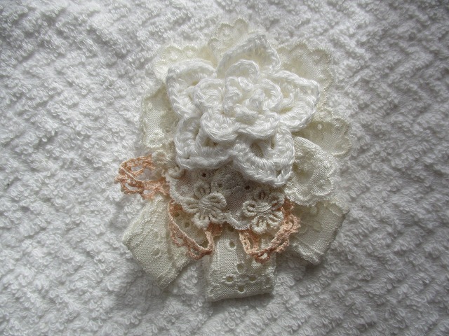 麻の3段ドレス100の画像