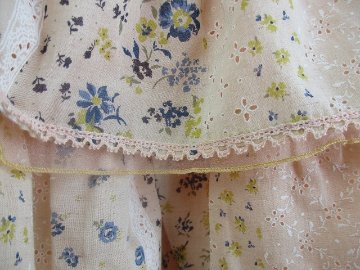 麻の3段ドレス100の画像