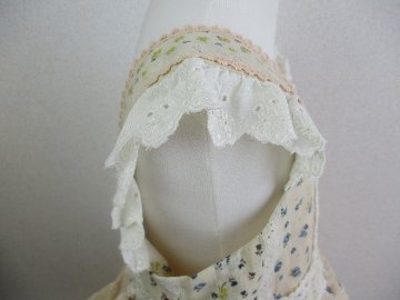 麻の3段ドレス100の画像