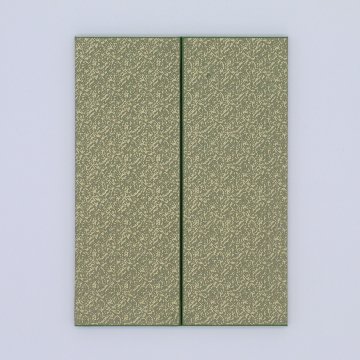 観音開き屏風『皐月・緑』／ヴィフアール紙付きの画像