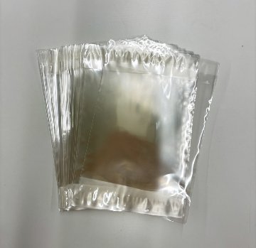 OPP袋ハガキ用（両面テープ付き）／50枚入り／100枚入りの画像