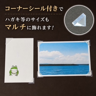 折りたたみ掛け／A3サイズ用／縦横兼用／スタンド・PETフック付きの画像