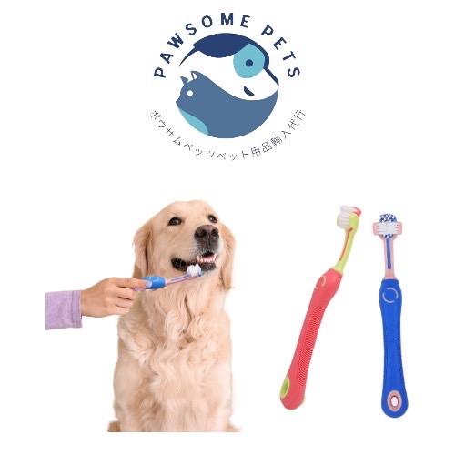 WOOFY THINGS  ペット歯ブラシB　2本セットの画像