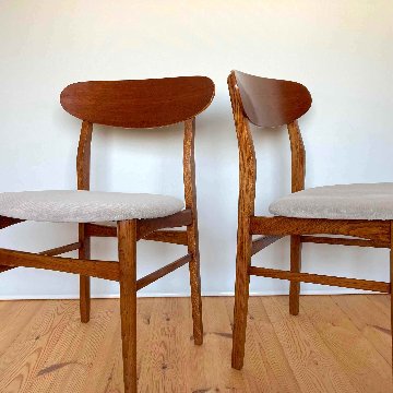 Denmark vintage dining chairの画像