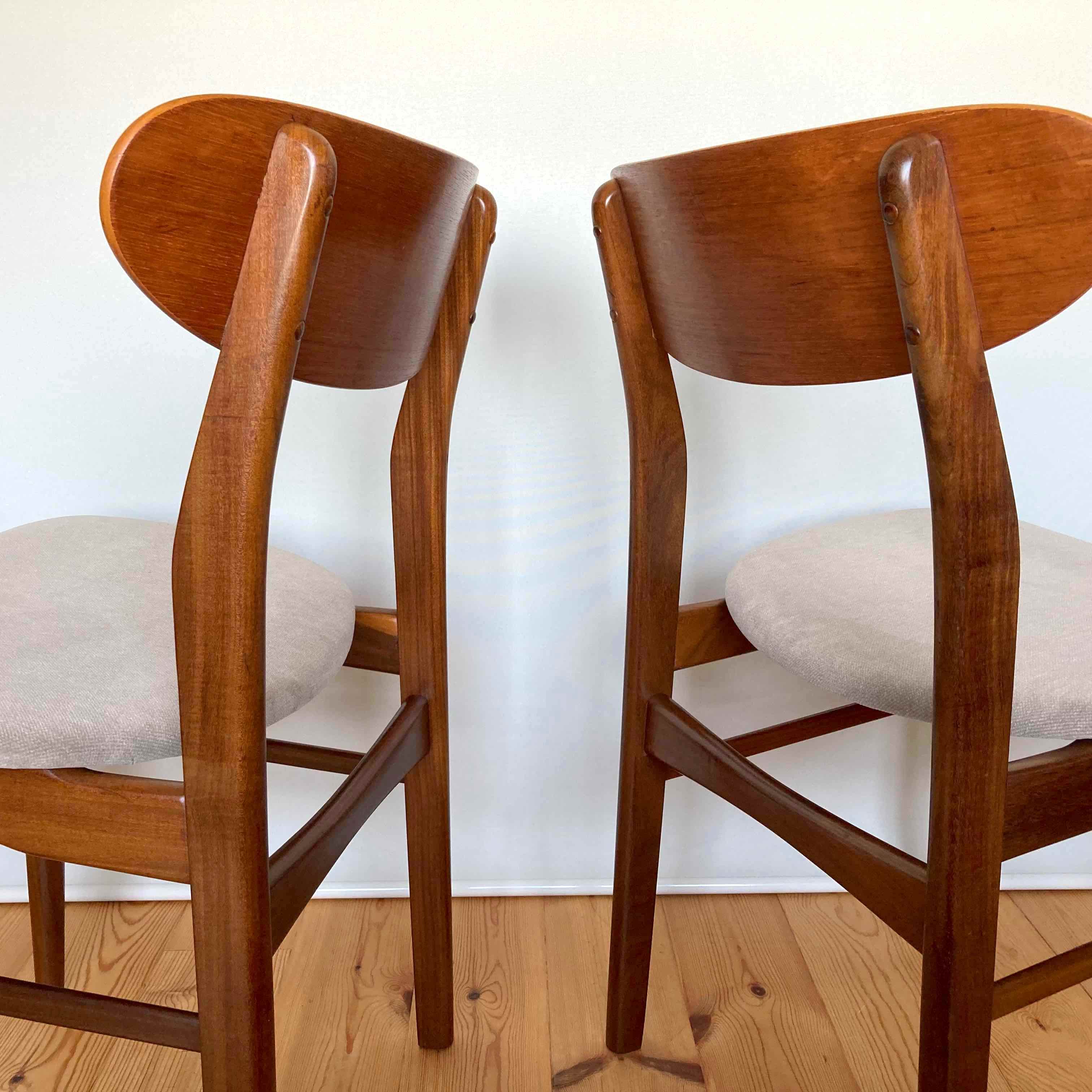 Denmark vintage dining chairの画像