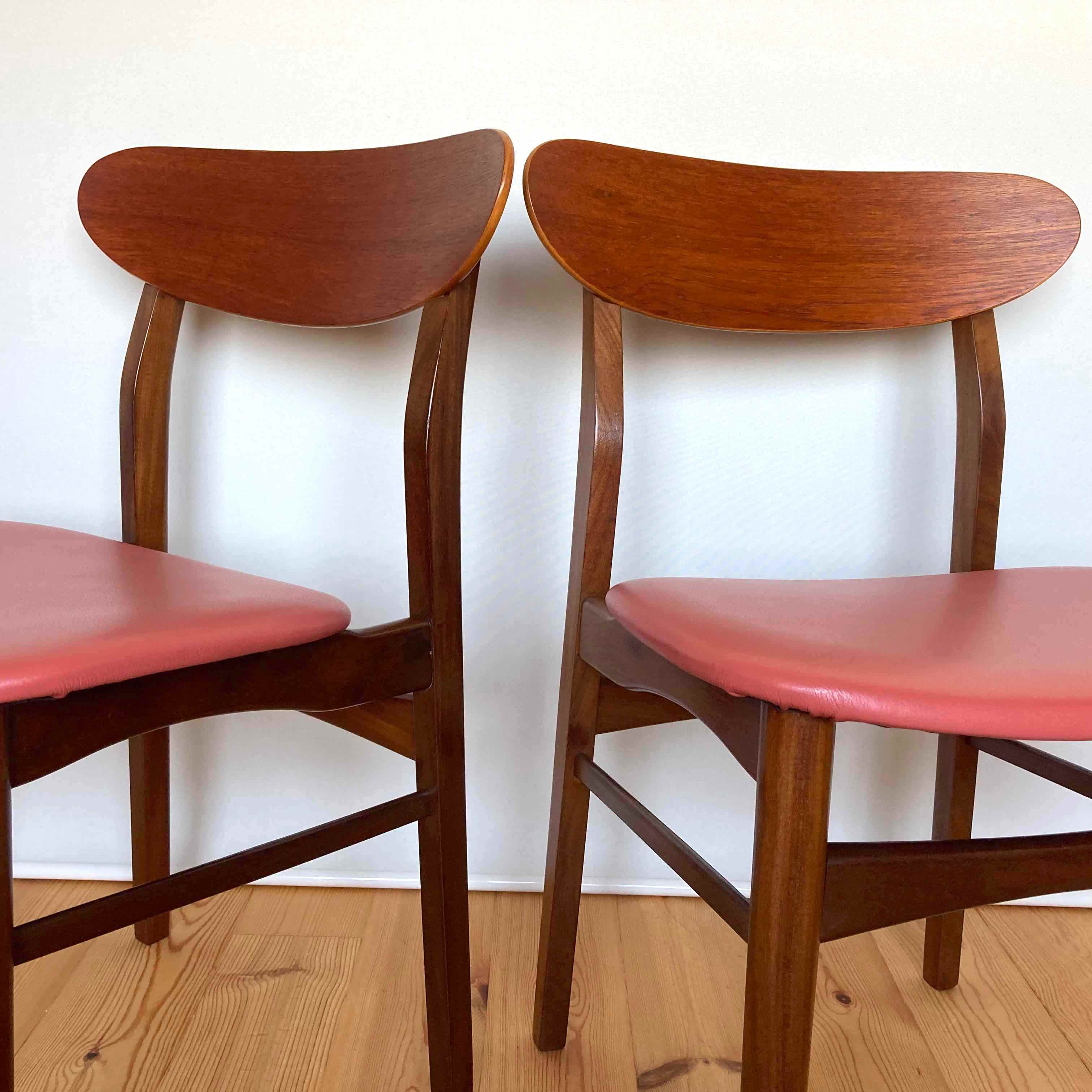 Denmark vintage dining chairの画像