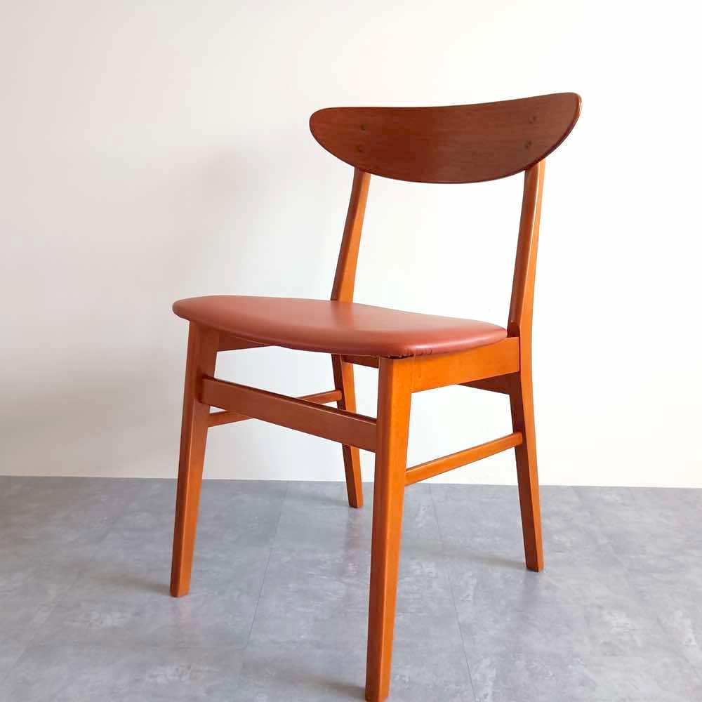 Denmark vintage dining chair　【011527】の画像