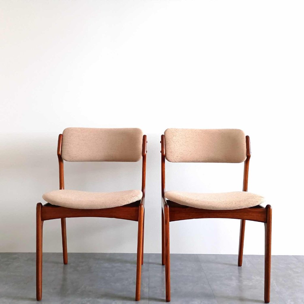 Erik Buch Model 49 Chair 2脚 送料無料の画像