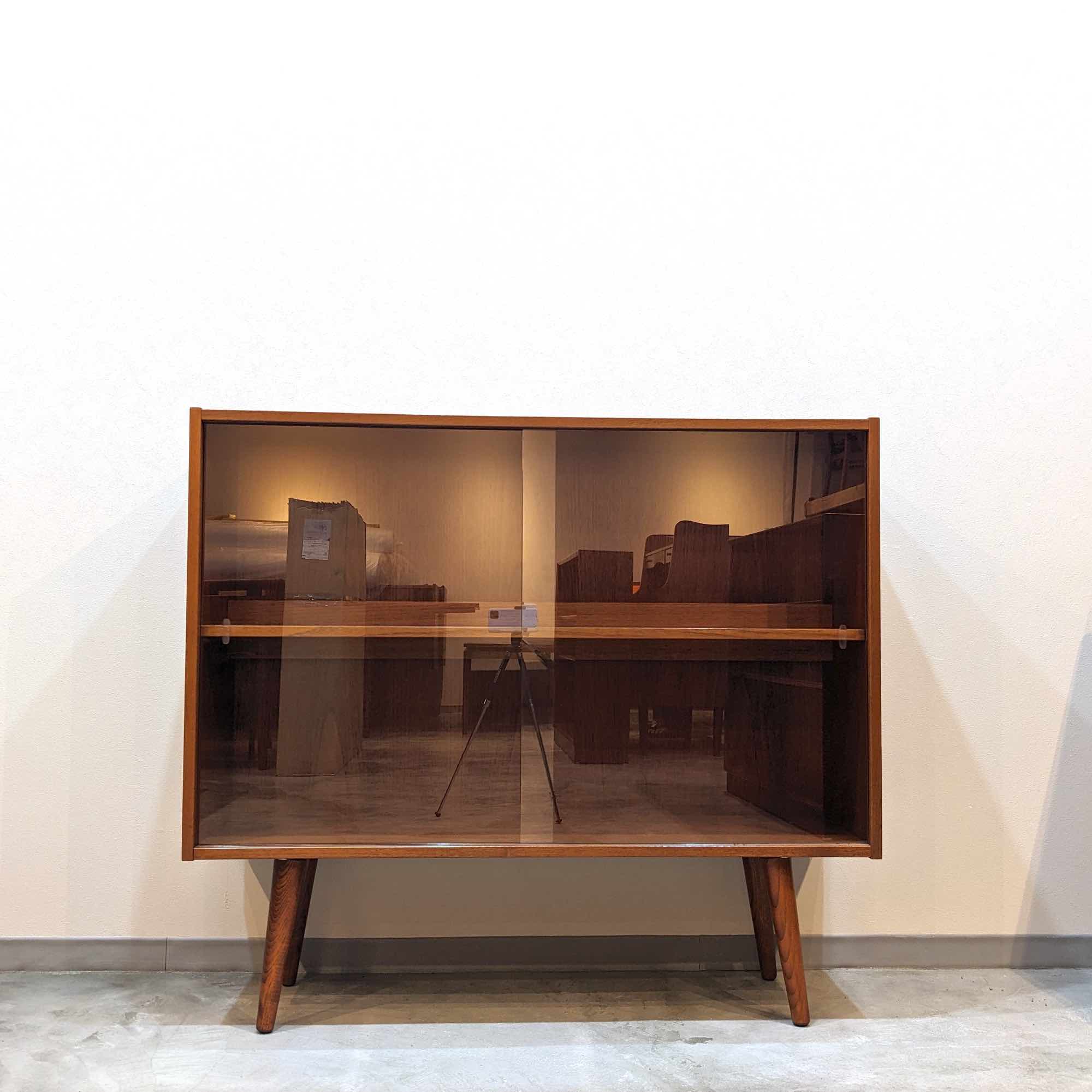 Clausen & Son 北欧ビンテージ デンマーク製 チーク材 キャビネット【012232】の画像