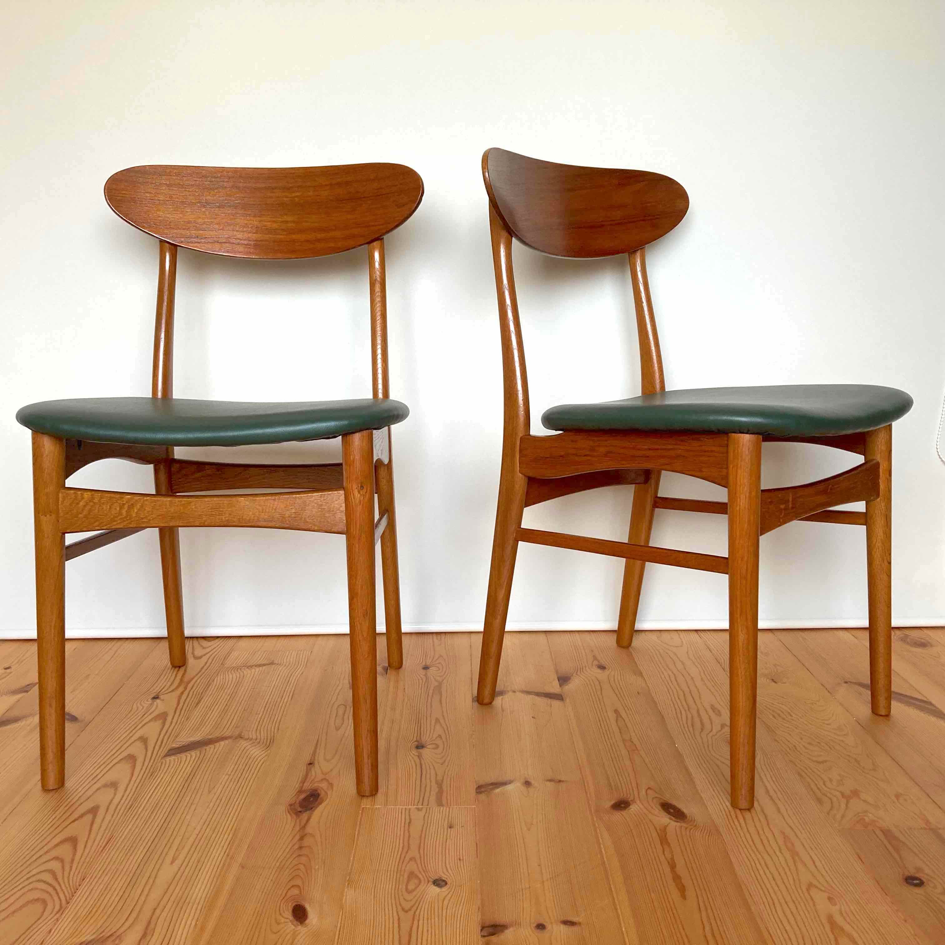 Denmark vintage dining chairの画像