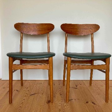 Denmark vintage dining chairの画像