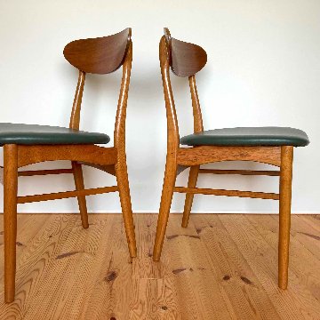 Denmark vintage dining chairの画像