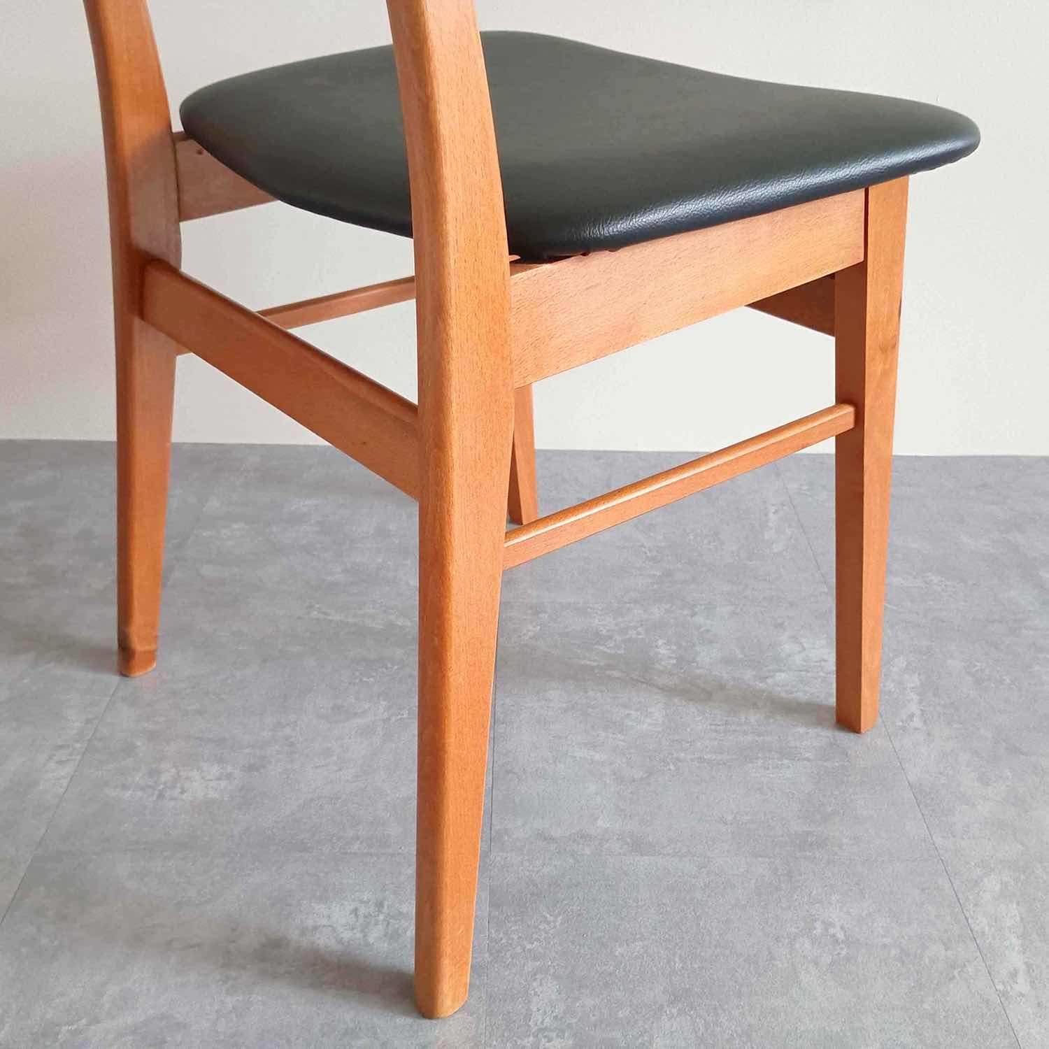 Farstrup ダイニングチェア チーク×ビーチ材 北欧 デンマーク製