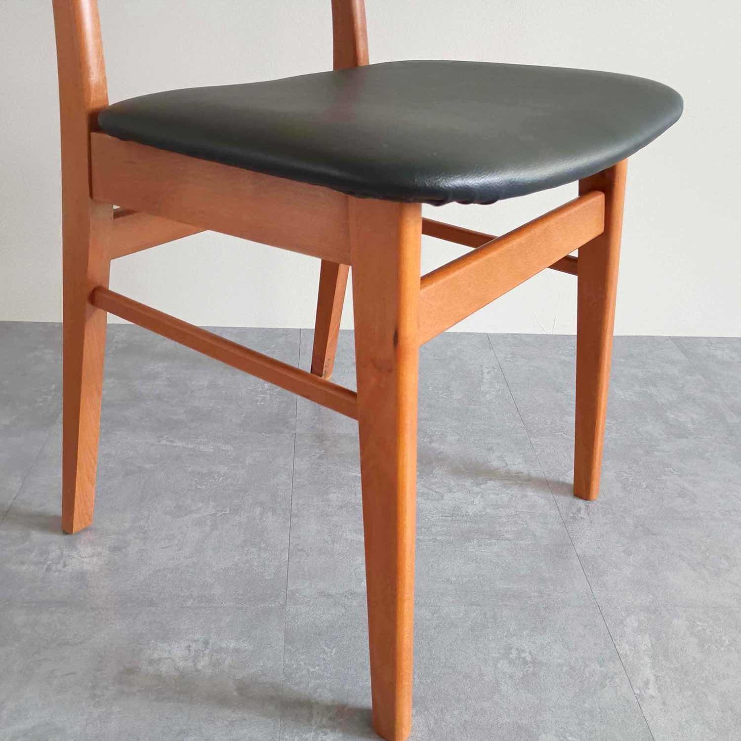 Farstrup ダイニングチェア チーク×ビーチ材 北欧 デンマーク製