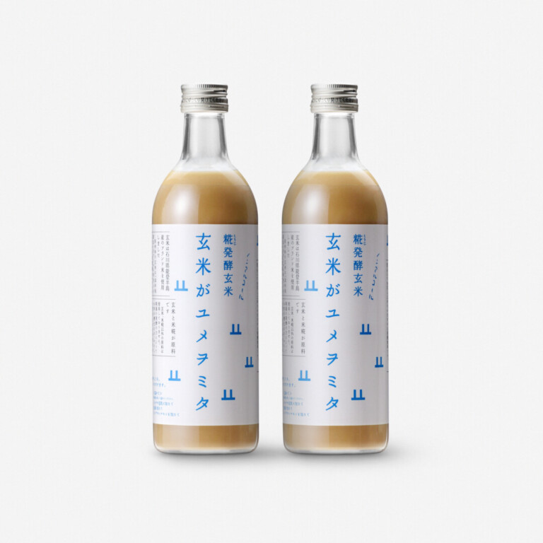 玄米甘酒「玄米がユメヲミタ」通常２本セットの画像